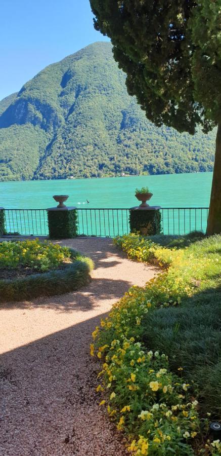 Lugano Lake, Nido Del Cigno Oria  Bagian luar foto